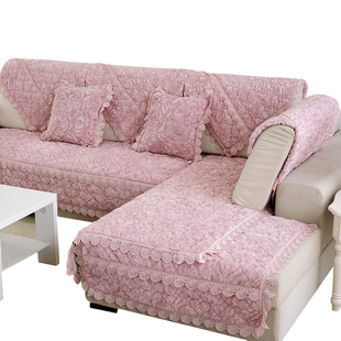 沙发垫冬季毛绒加厚布艺简约现代防滑沙发套罩巾全盖北欧坐垫特价