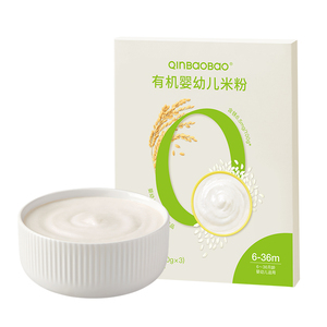 亲宝宝有机米粉婴儿高铁米粉米糊试用装30g米粉米糊6个月+