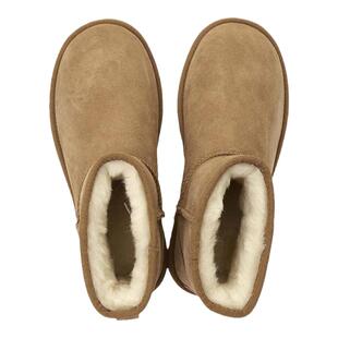 1h可退 韩国直邮ugg雪地靴女款CLASSIC MINI 保暖短筒长靴雪地鞋