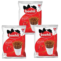 BRETZELS French imported alkaline water salty and fragrant biscuit rings, doughnuts, snack snacks, crispy rings 100g thumbnail 4
