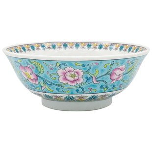 日本制美浓怀旧复古吉兆唐草拉面碗经典咖喱盖饭碗汤碗汤面碗