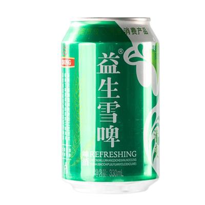 益生啤酒330ml罐整箱特价国产
