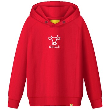 alphagym情连帽卫衣侣牛头印花连帽卫衣
