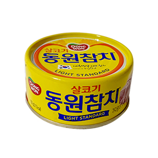 韩国东远金枪鱼罐头100g油浸吞拿鱼水浸海鲜即食熟食寿司饭团沙拉