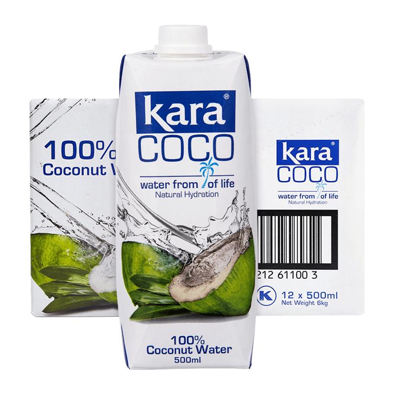 Kara100%椰子水500ml*12瓶