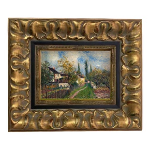 欧式复古实木画框雕花宽边油画框镜框相框装饰装裱照片框尺寸定制