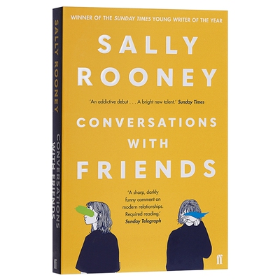 聊天记录 英文原版小说 Conversations with Friends 萨莉•鲁尼 星期日泰晤士报推荐书 Sally Rooney 英文版 进口原版英语书籍