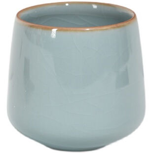 Brewista景德镇陶瓷冰晶蓝裂纹手冲咖啡杯单品杯茶杯 礼盒装226ml