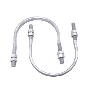 热镀锌u形抱箍电线杆管卡高铁预埋电力桥梁u型卡螺栓U型丝电力卡