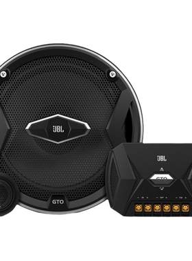 哈曼JBL汽车音响改装6.5寸GTO609C重低音喇叭DSP功放全套无损安装