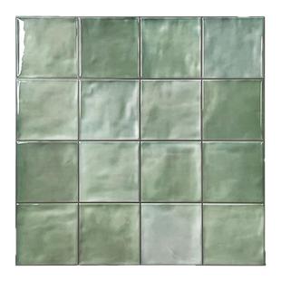 凡菲厨房3d立体瓷砖墙贴防油防水浴室翻新贴装饰遮丑墙纸自粘防潮