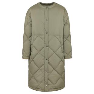 Pyrenex 女士羽绒服法国鸭绒简约防水长款圆领羽绒外套 BLOSSOM