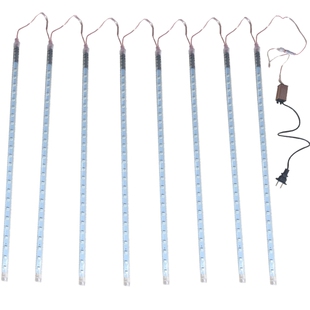 流星雨led灯流星灯树灯挂树上的装饰灯室外户外防水七彩串灯彩灯