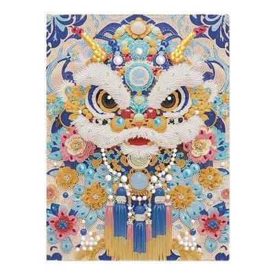 2025新款中国风钻石画醒狮DIY