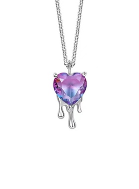 Mr.Blingggggg纯银彩色碧玺项链