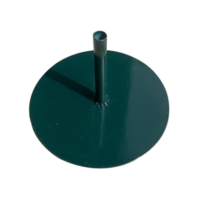 婚庆道具新款纸花艺底座铁艺圆盘底座巨型纸艺花材料花杆钢板底盘