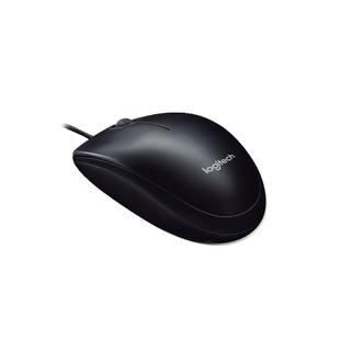 罗技M91P有线鼠标办公家用M90升级款电脑笔记本logitech