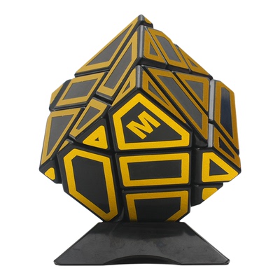 鬼魔魔方高难度不规则三阶异形魔方碳纤维异形顺滑儿童益智玩具