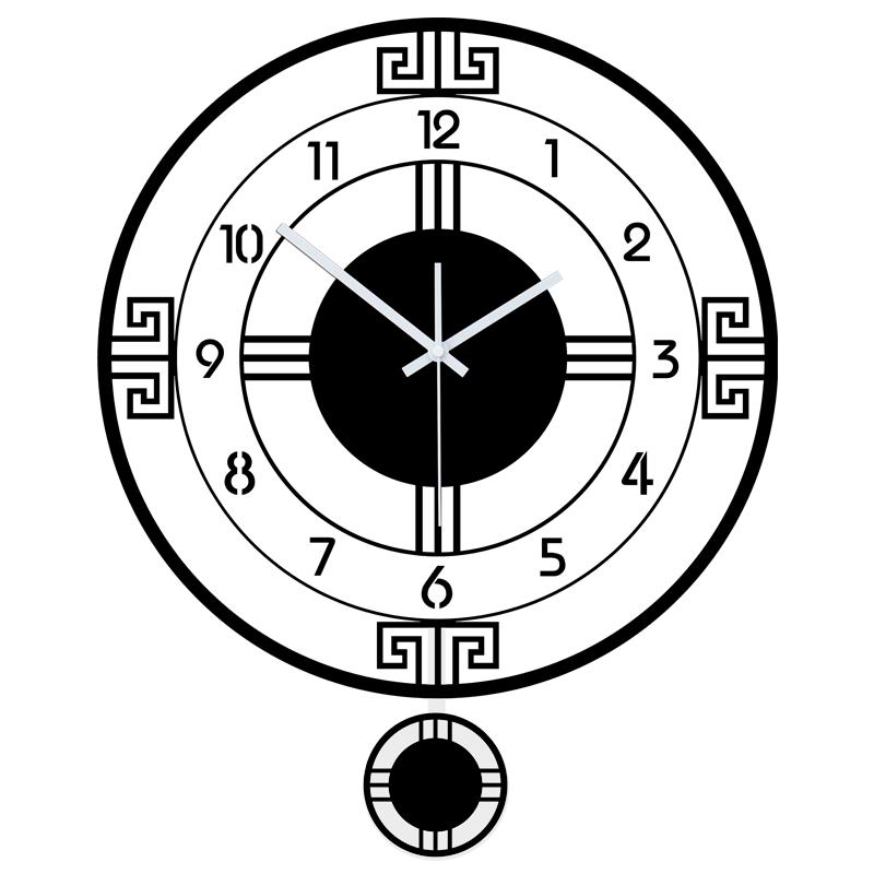 雅刻丽挂钟客厅欧式静音创意现代简约时钟装饰艺术挂表时尚石英钟