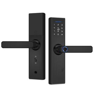 木门密码锁家用指纹锁电子智能门锁遥控办公室内房间卧室酒店公寓
