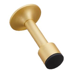 睿高免打孔纯铜门顶防撞加长入户门防盗门门挡软橡胶头门碰门阻器