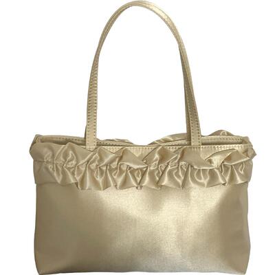 手提包女红色结婚包春夏包包缎面