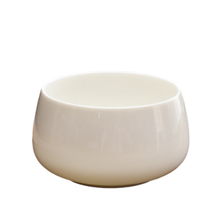 陶迷羊脂玉瓷茶洗大号水盂陶瓷茶渣缸德化白瓷中式洗茶碗功夫茶具