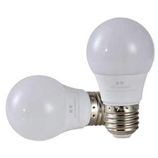 E27规格  LED灯泡螺口三色家用照明暖白黄护眼节能