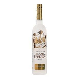俄罗斯白桦伏特加VODKA原瓶进口500ml磨砂瓶夜店洋酒基酒白酒礼品