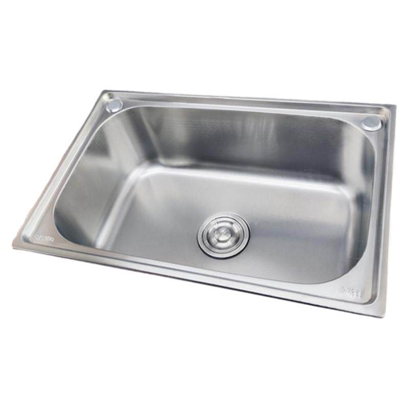 厨房不锈钢水槽 洗菜盆 洗碗池 洗手盆 大小单槽 全钢下水器套餐