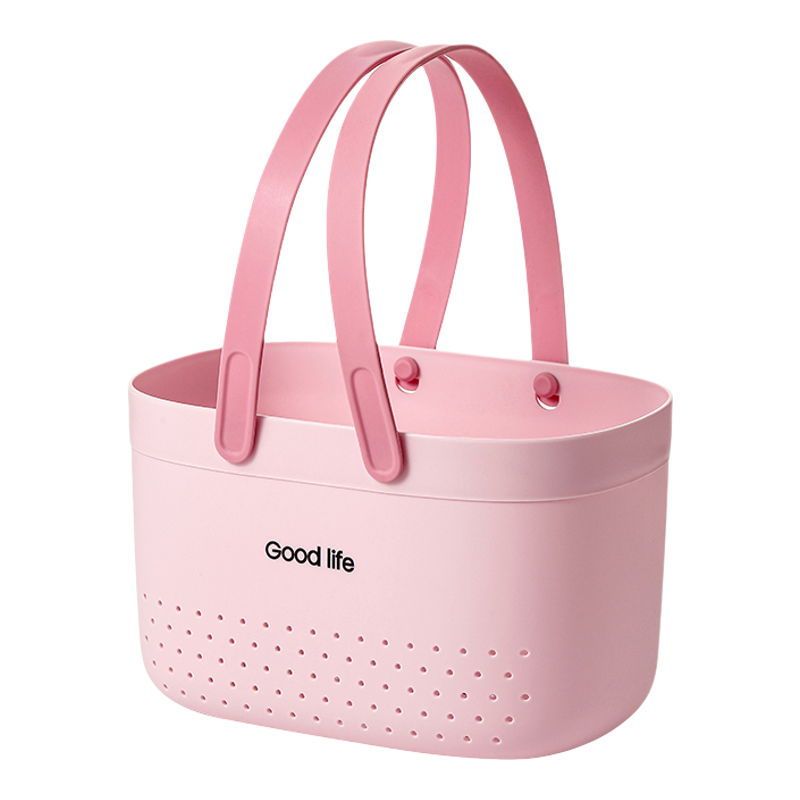 浴筐篮子洗澡提篮手提浴室大容量沐浴塑料卫生间洗漱洗浴用品收纳