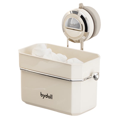 吸盘废弃二次洗脸巾收纳盒壁挂卫生间厕所洗手台浴室擦脸巾置物架