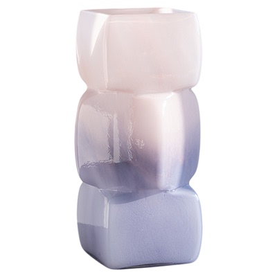 法式高级感中古艺术花瓶琉璃摆件