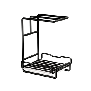 抹布架厨房沥水架免打孔台面壁挂海绵毛巾厨房用品收纳架置物架子