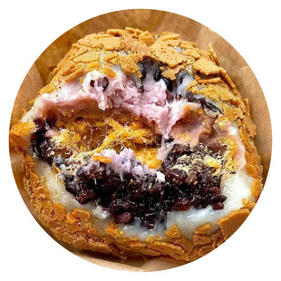 麻糍馅料糯叽叽奶酪夹心小料芋泥肉松团子麻薯甜品商用摆摊原材料