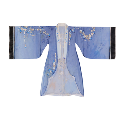 走秀汉服异志阁汉元素诃子裙