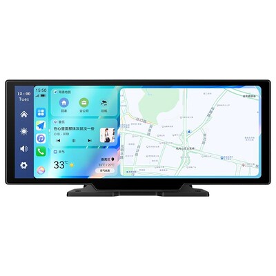 九音无线carplay车载导航仪