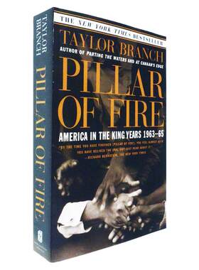 【现货】烈焰之柱 Pillar of Fire : America in the King Years 1963-65 普利策获奖作者 Taylor Branch 美版进口 英文原版书