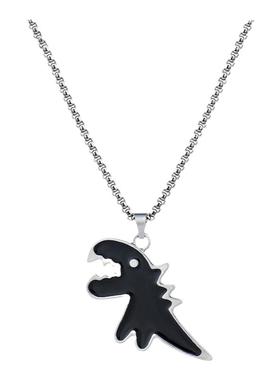 钛钢男女可爱卡通项链不褪色