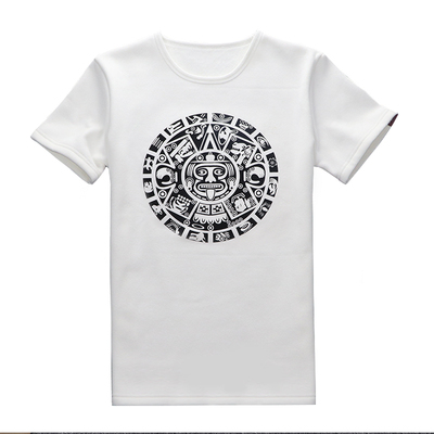 个性加绒保暖短袖t恤打底衫