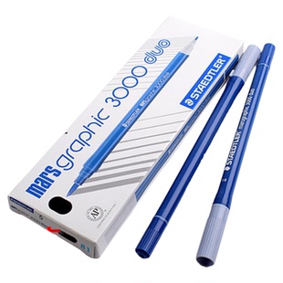 德国进口STAEDTLER施德楼马克笔设计牛仔布修色服装面料填色水性