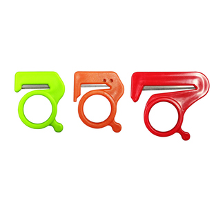 汽车线束胶带指环刀拆带器割膜刀戒指刀打包割线刀割绳手指开信刀