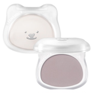 荔萌哑光高光修容盘粉饼脸部提亮泪沟面中灰棕阴影笔小熊专业系列