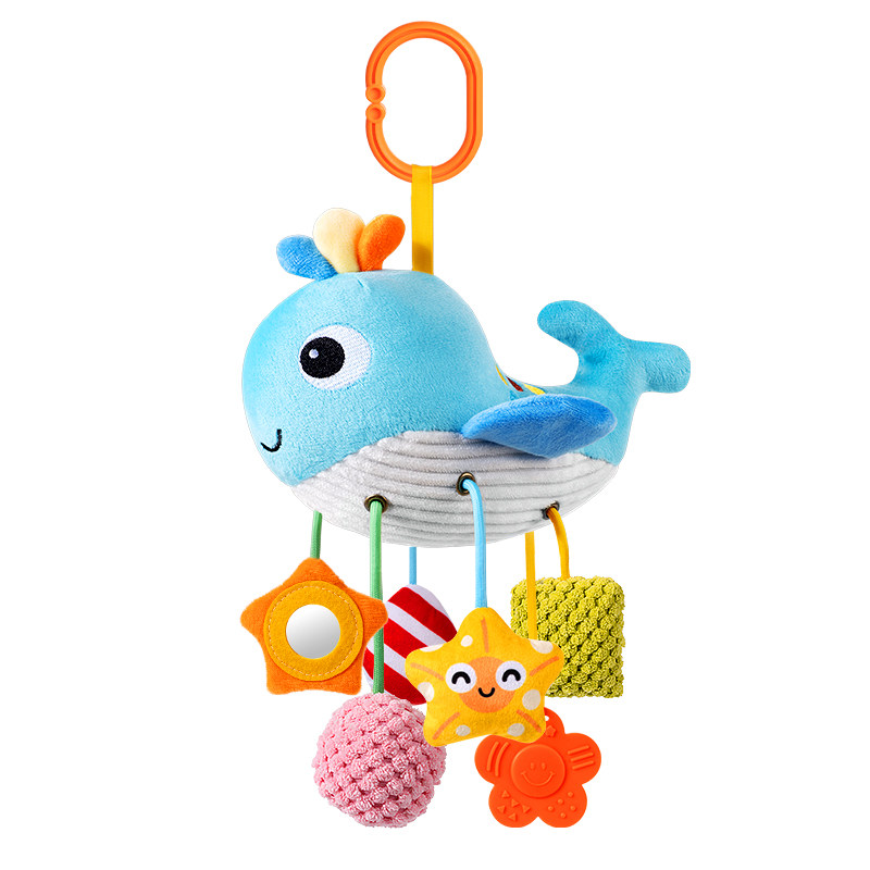 婴儿车挂件玩具床铃拉拉乐宝宝推车安抚玩具安全座椅车载吊挂风铃