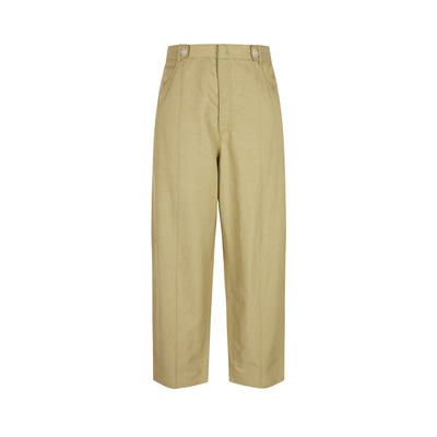 【ESG环保】JNBY/江南布衣夏季女装休闲简约环保锥形九分铅笔裤