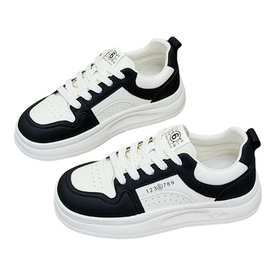 时尚板鞋真皮女鞋休闲运动鞋