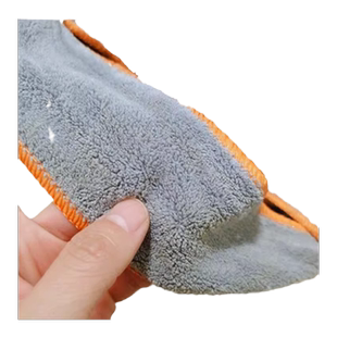 纯棉布条拖把自拧水免手洗家用一拖净老式珊瑚绒毛巾墩布地拖旋转