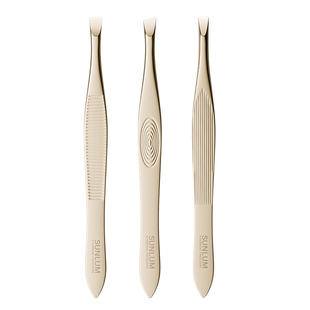 索朗Sunlum高精密不锈钢小镊子假睫毛眉夹子修眉毛拔胡子眉钳神器