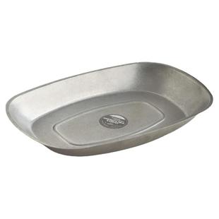 复古工业风餐具牛排餐盘不锈钢托盘薯条炸鸡盘美式马口铁盘小吃盘