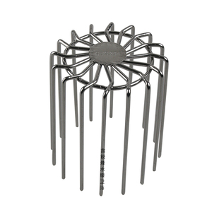 内插110PVC排水沟伸缩侧边地漏304不锈钢圆形防鼠墙洞防鸟网罩50